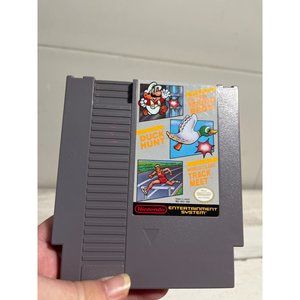 Super Mario Bros Duck Hunt NES game circa 1985